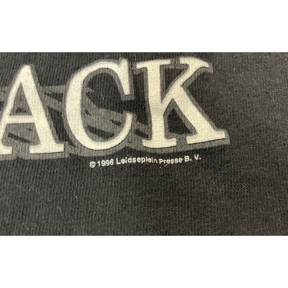 Vintage 1996 AC/DC 'Back in Black' Band T-shirt Size XL 1990s - Picture 2 of 7